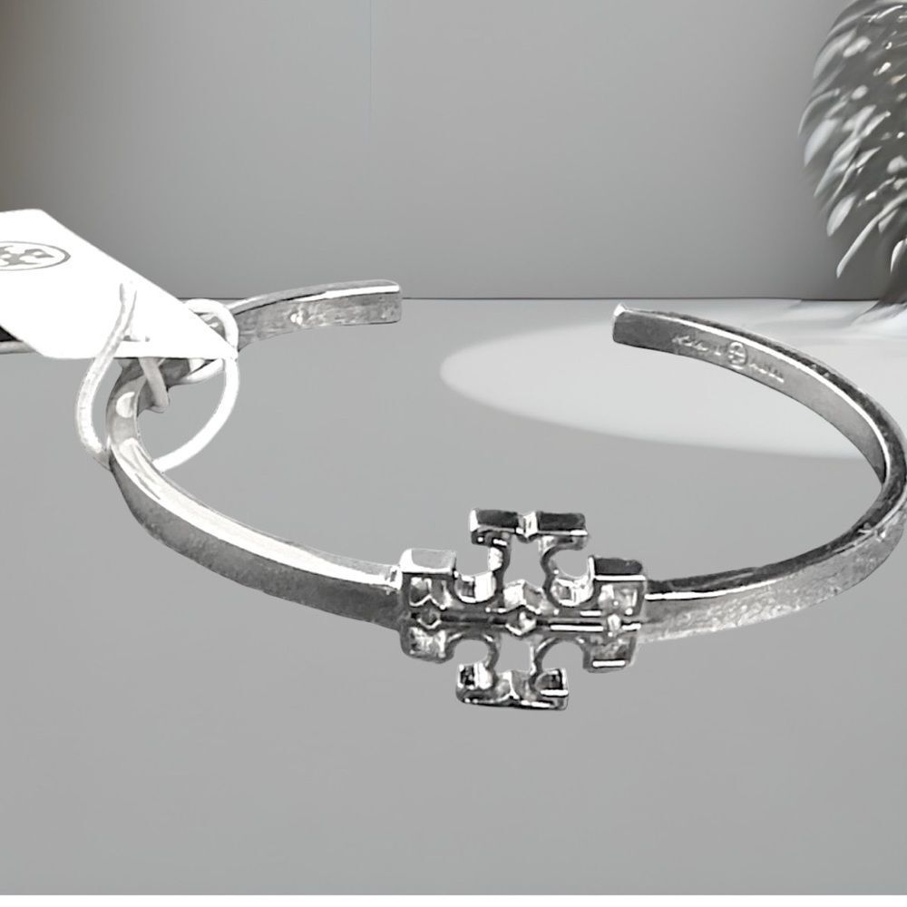 TORY BURCH BRITTEN SILVER BRACELET